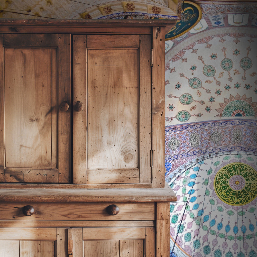 The Blue Mosque – The Sultan Ahmed Mosque. Columns and Main Domes. Istanbul. Turkey © Nora de Ang | Wallpaper