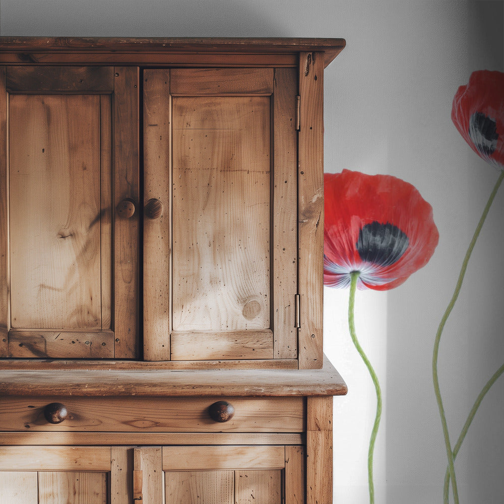 Ladybird Poppies | Wallpaper