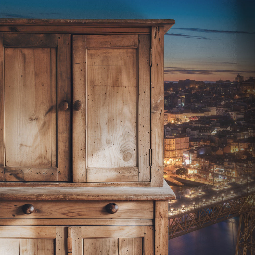 Portugal - Porto Blue Hour | Wallpaper