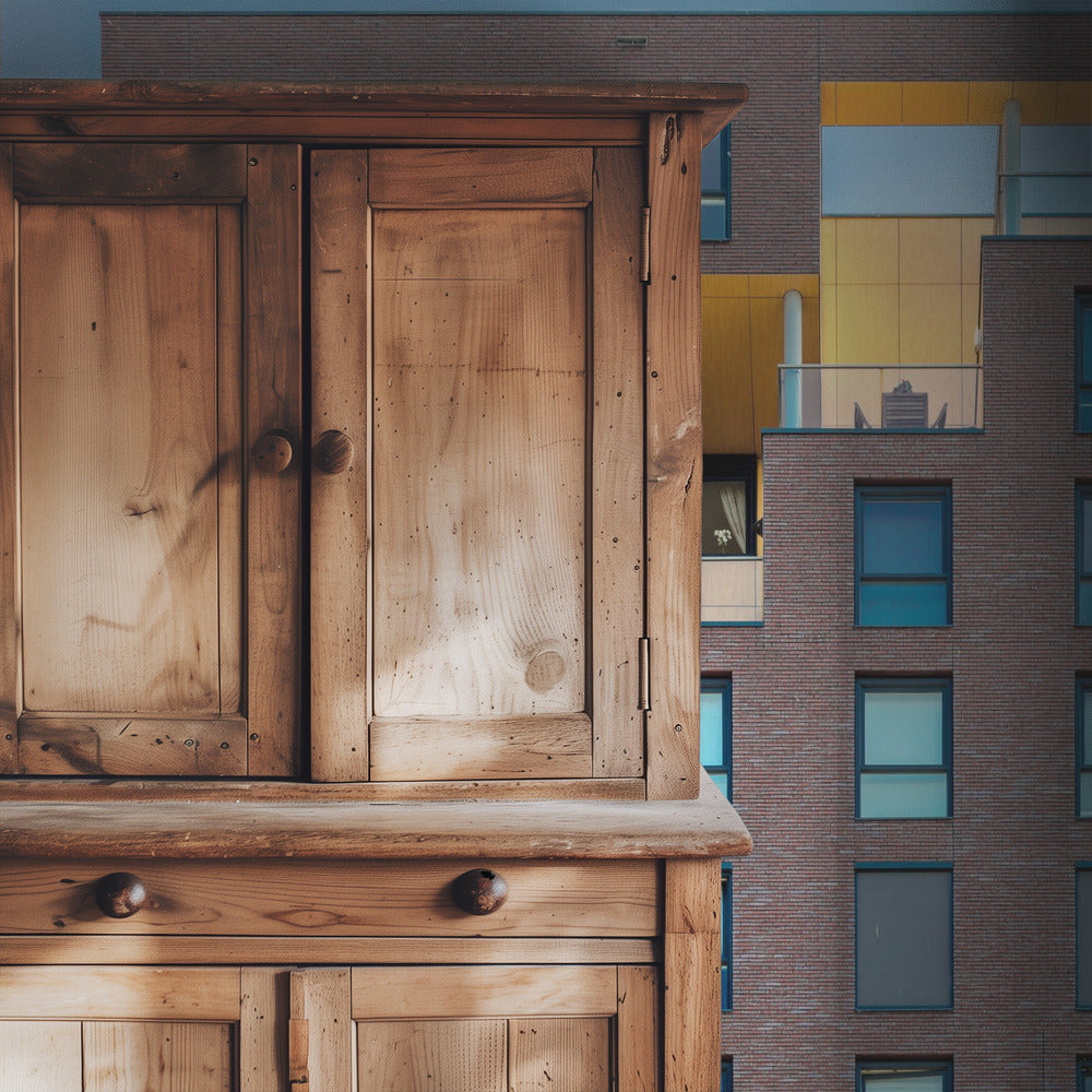 Yellow-red in wall | Wallpaper