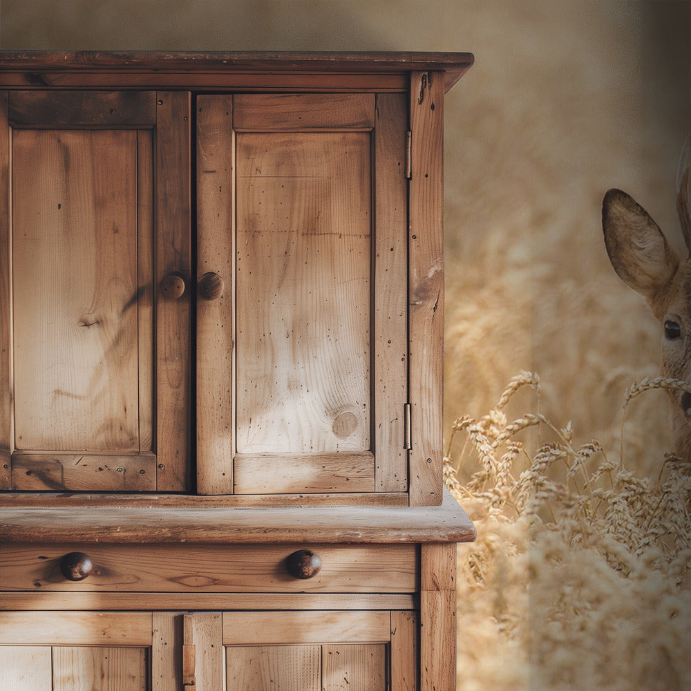 Deer in the field | Wallpaper