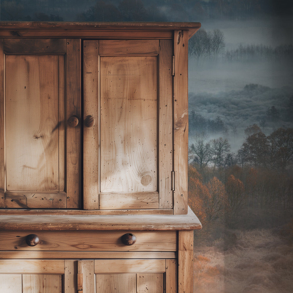 Autumnal misty dawn | Wallpaper