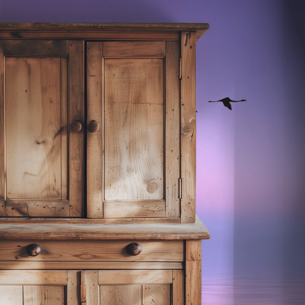 Flying Flamingo | Wallpaper