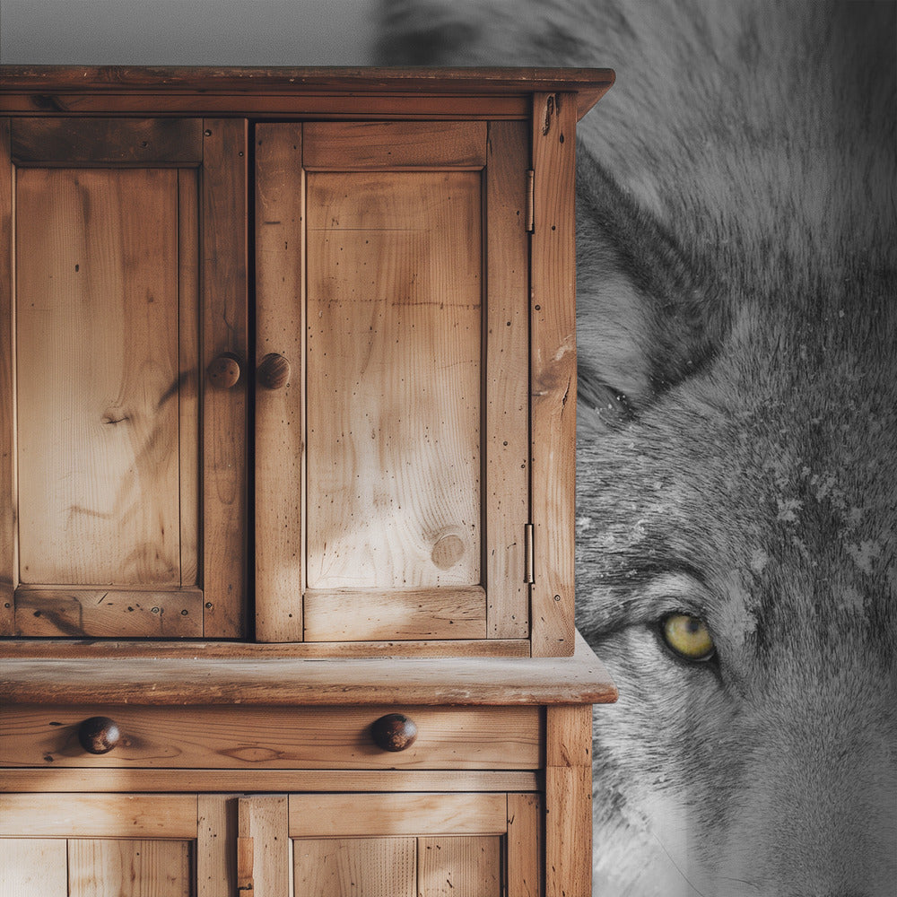 Yellow eyes - Timber Wolf | Wallpaper