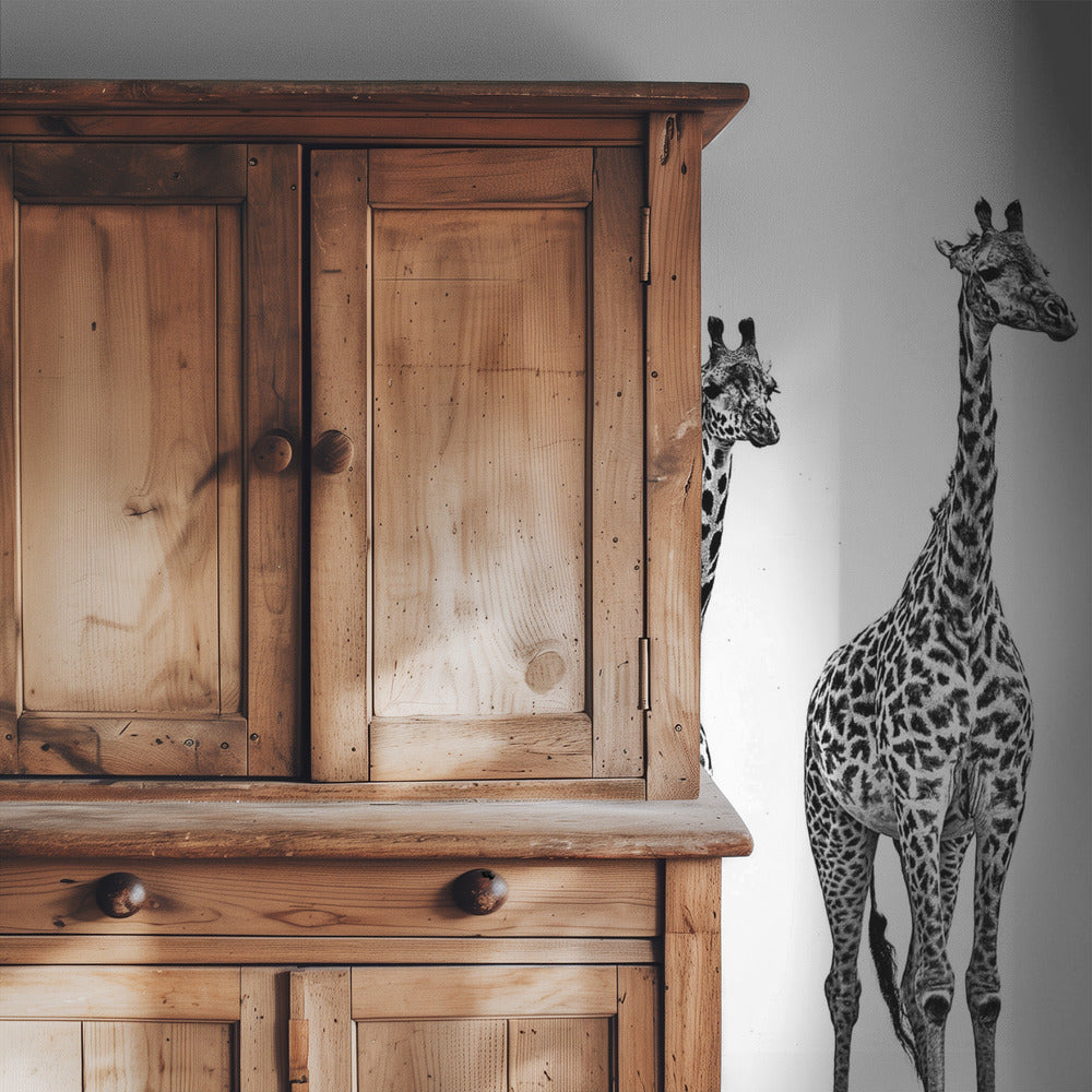 Giraffes in the  Mara plains | Wallpaper