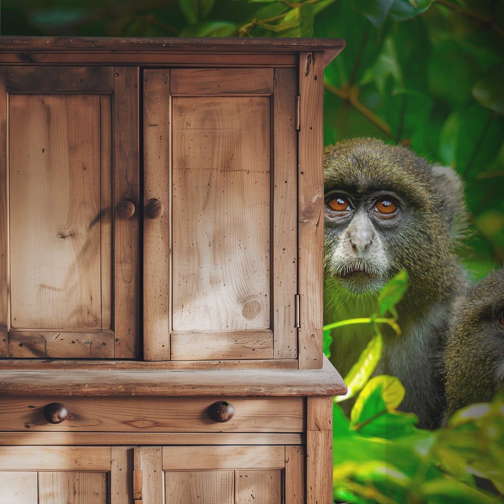 Blue Monkey | Wallpaper