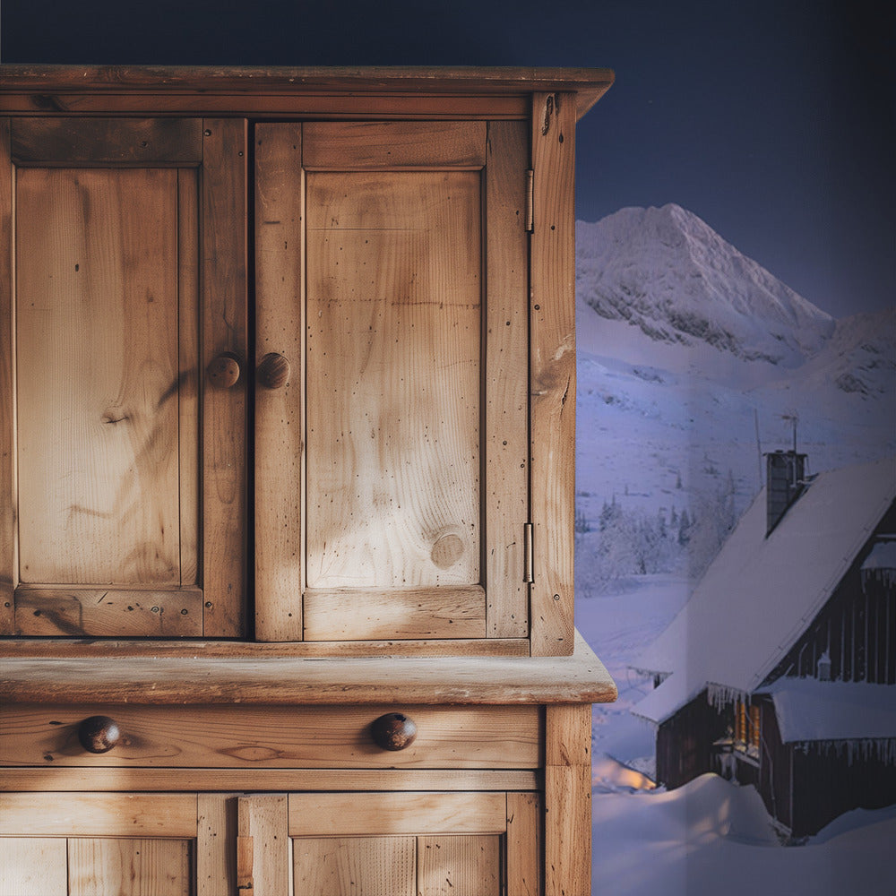 Winter Hut | Wallpaper