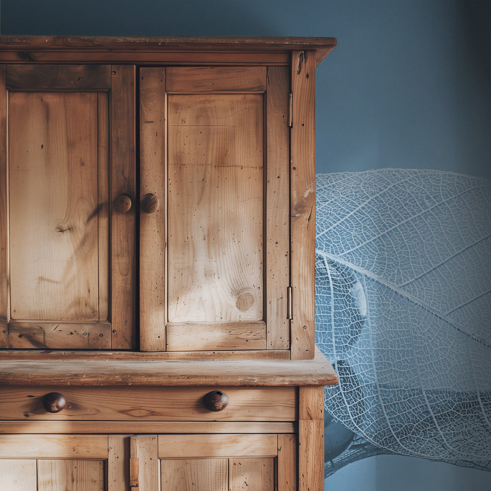 Dry leaf and Bubbles | Wallpaper