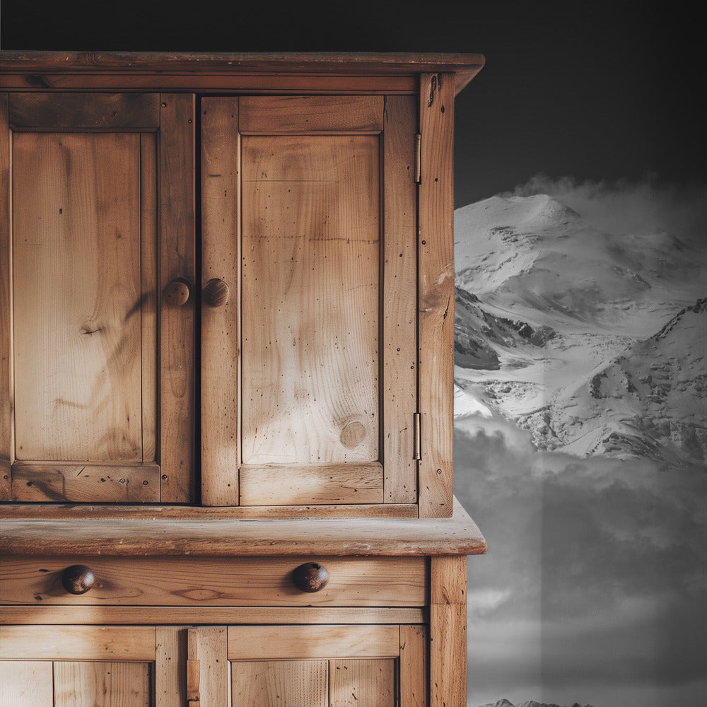 Denali from the opposing ridge line | Wallpaper