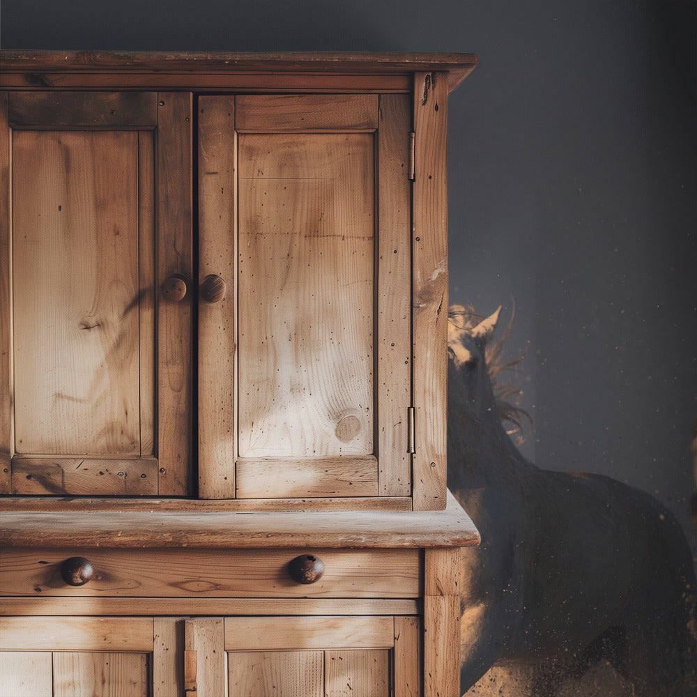 horses in sunset light | Wallpaper