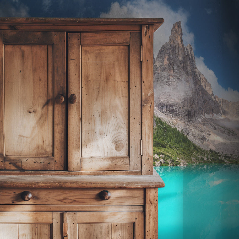 Veneto - Lago di Sorapis Panorama | Wallpaper