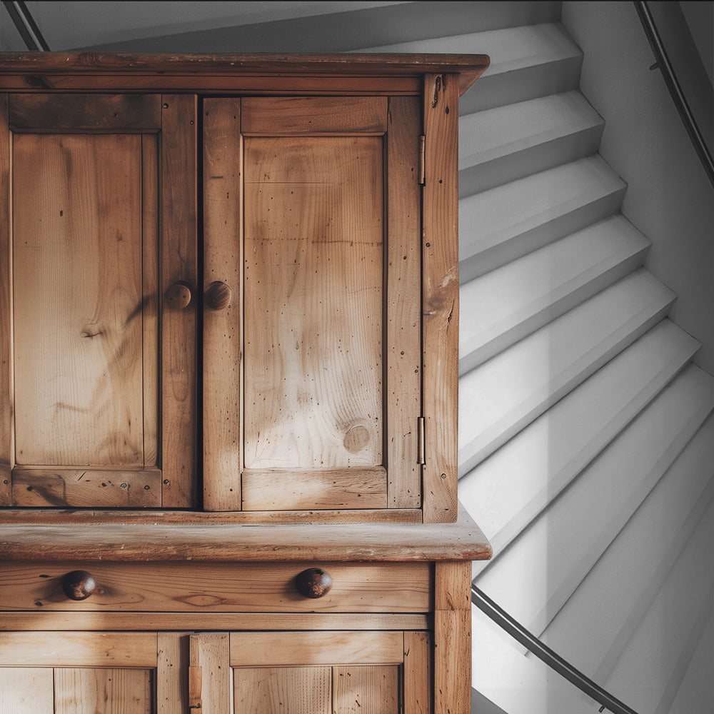 B&amp;W staircase | Wallpaper