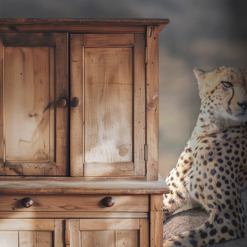 Cheetah and cup! | Wallpaper