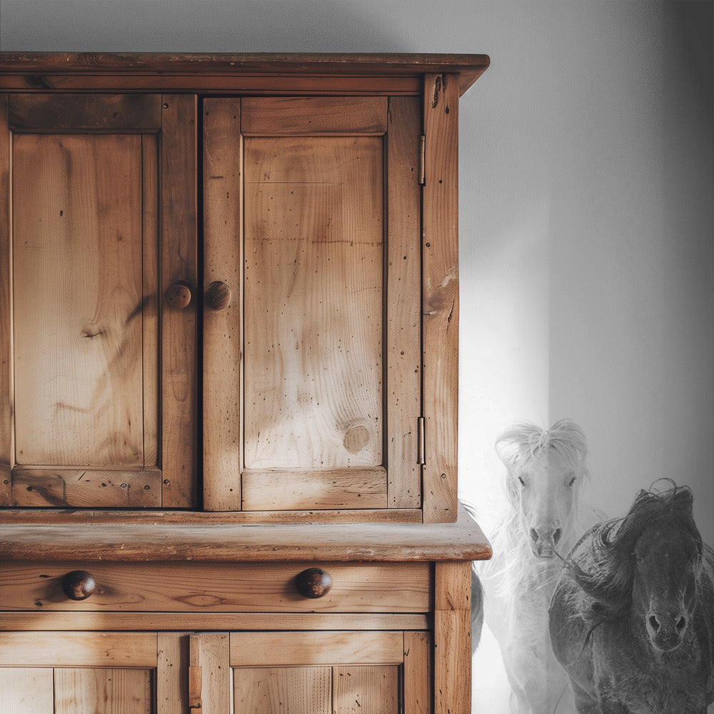 Running in the snow | Wallpaper