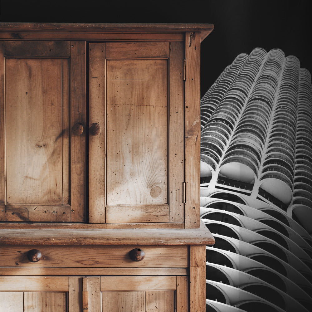 Marina City (Corn Cob) | Wallpaper