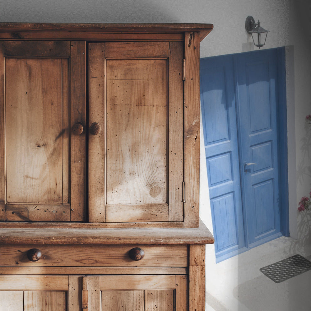 steps down to blue | Wallpaper