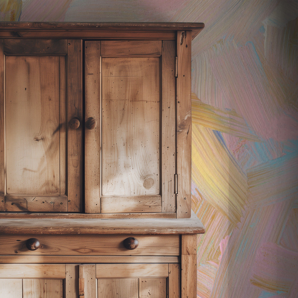 Vibrant Brushstrokes in Pastel Hues | Wallpaper