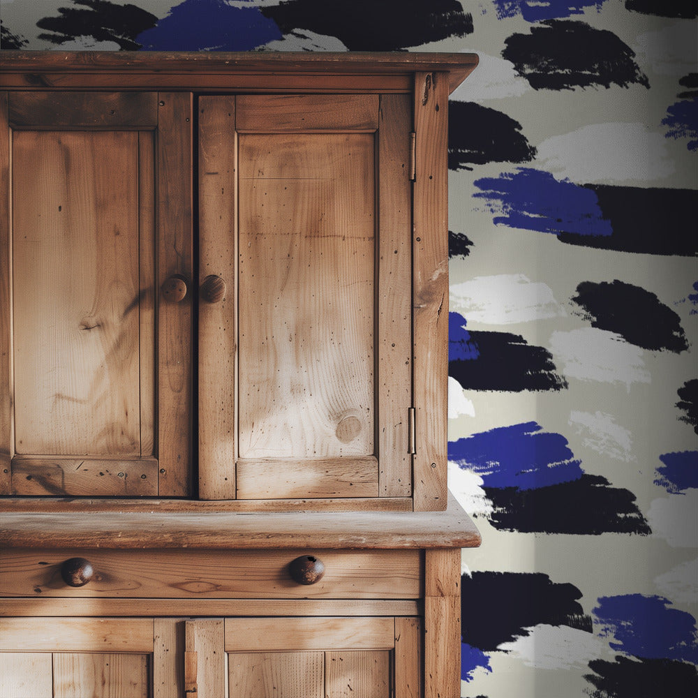 Bold Brush Strokes | Wallpaper