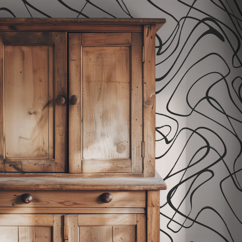 Fluid Lines Dance | Wallpaper