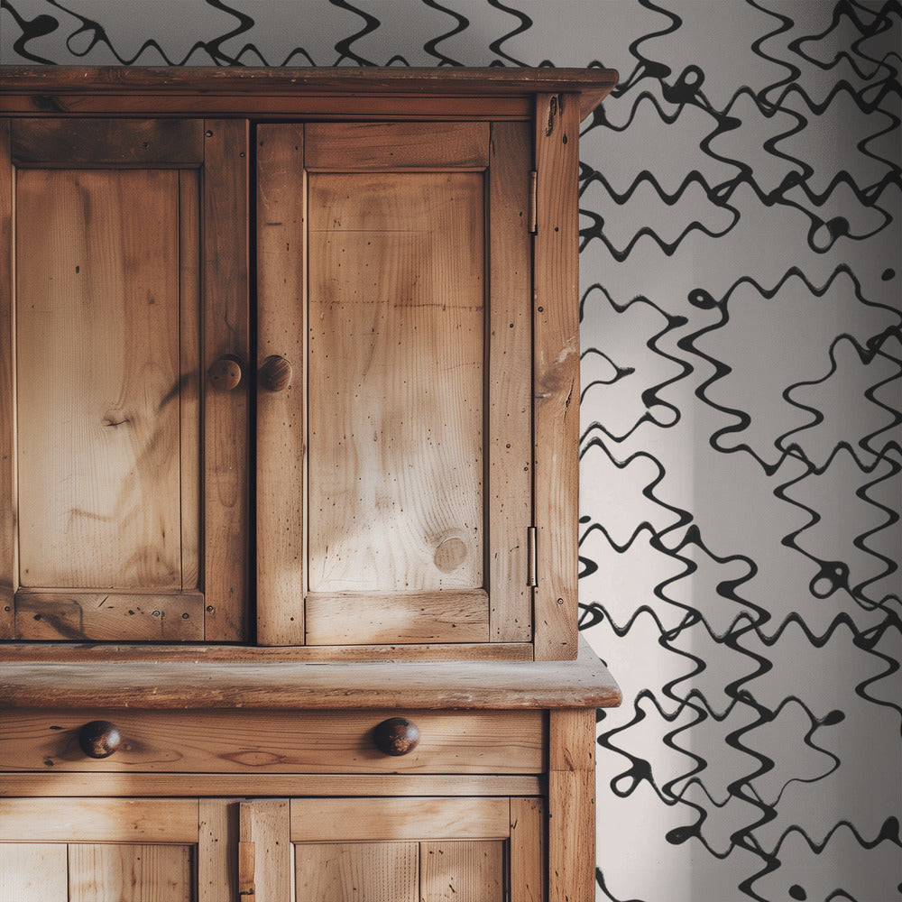 Zigzag Reverie | Wallpaper