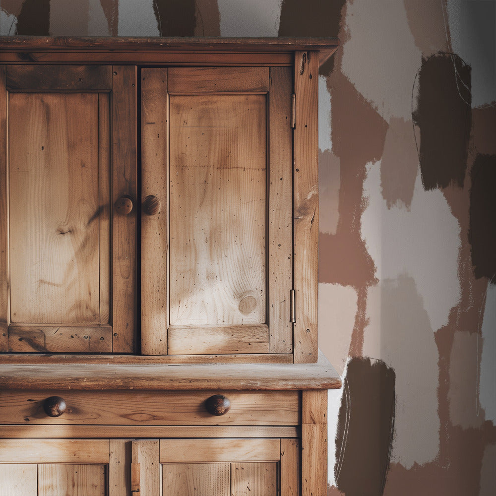 Earthy Brushstrokes | Wallpaper