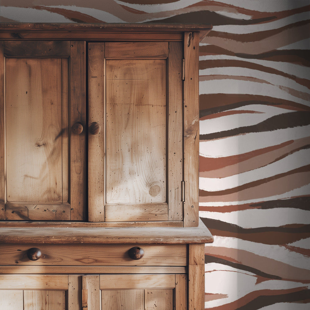 Earthy Waves | Wallpaper