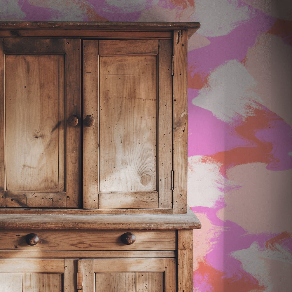 Floral Dream Waves | Wallpaper