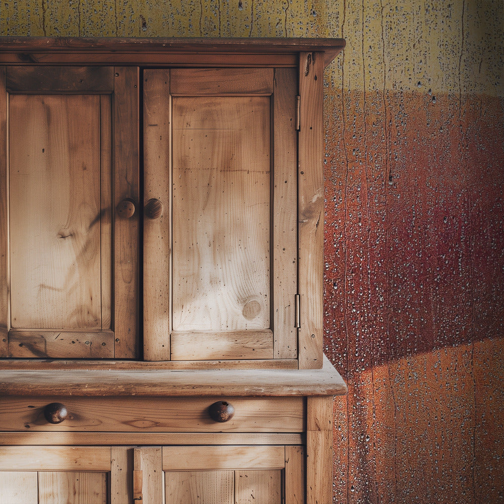 Metallic Wall in rain | Wallpaper