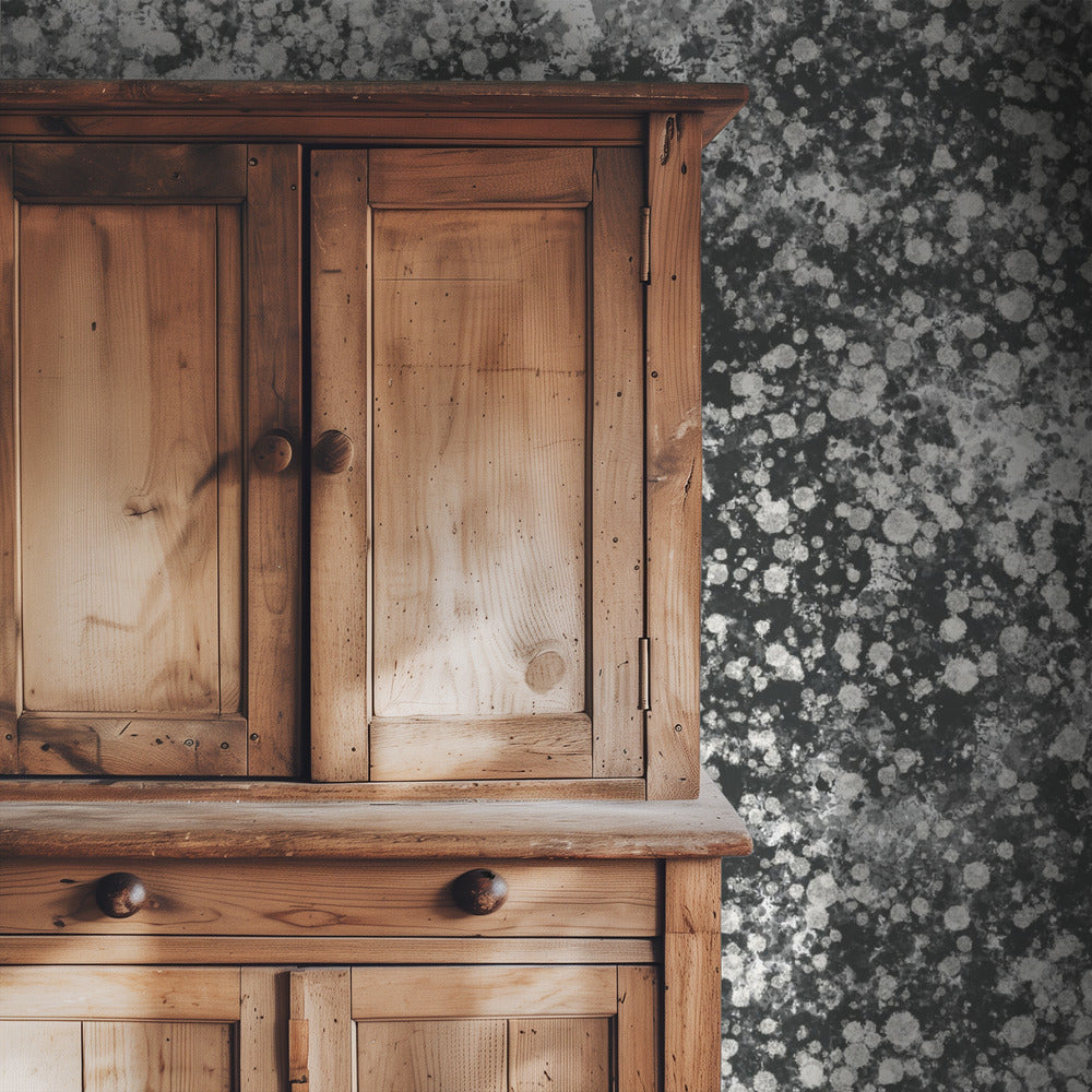 Monochromatic Splatter Pattern | Wallpaper