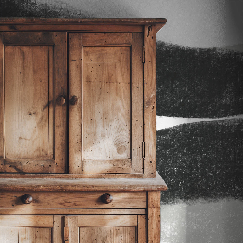 Black And Grey Strokes On A White Background | Wallpaper