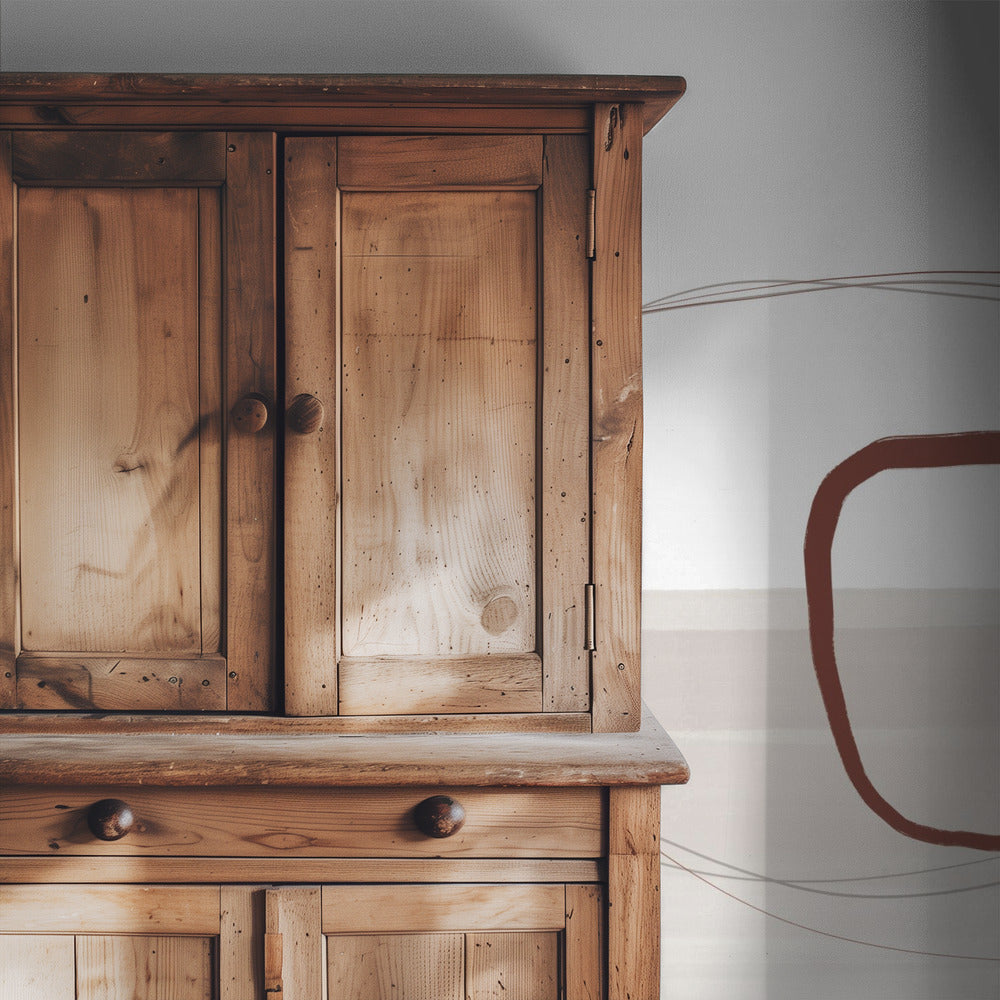 Minimalist Composition With Intersecting Lines | Wallpaper