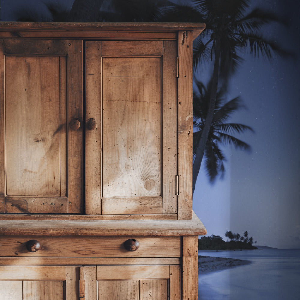 Tropical Moonrise | Wallpaper