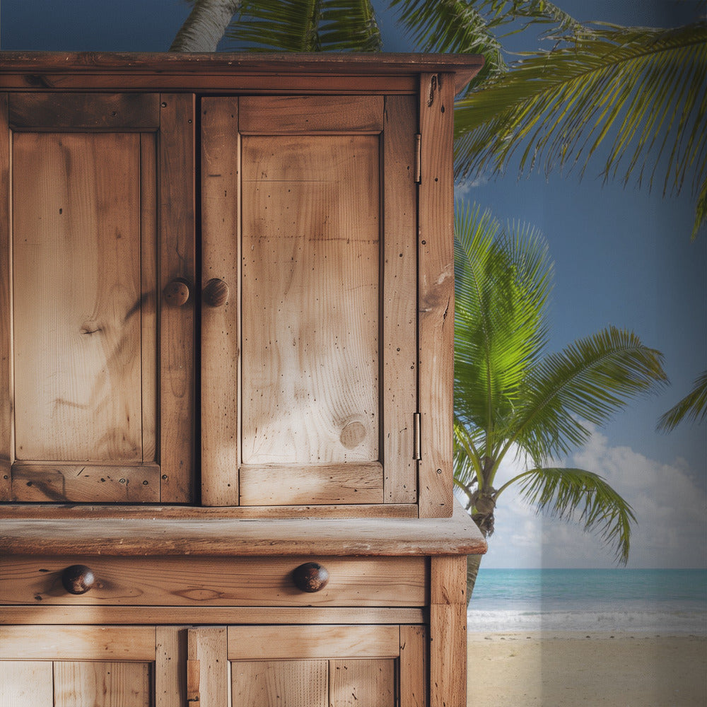 Palmy Beach II | Wallpaper