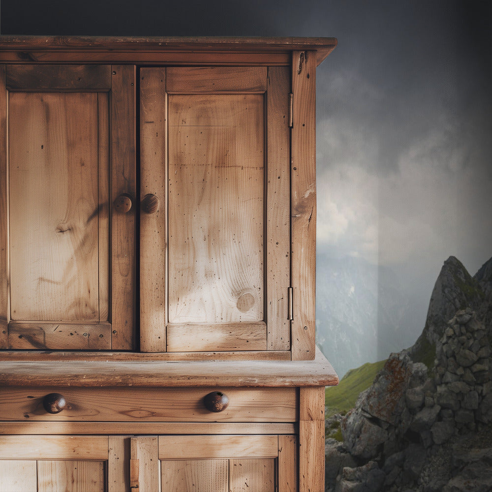 Bizarre Mountain Panorama | Wallpaper