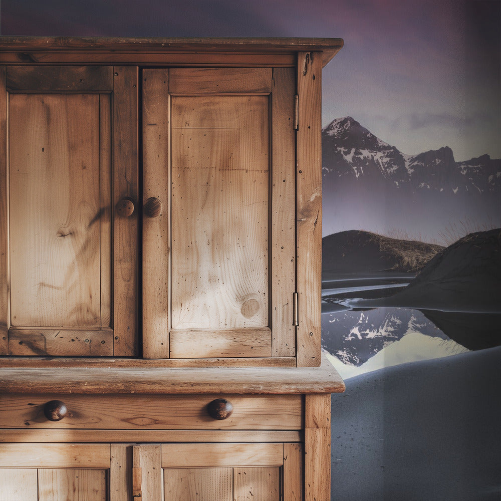 Glowing Vestrahorn | Wallpaper