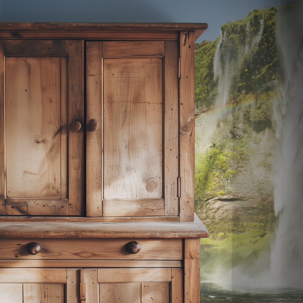 Rainbow Watefall | Wallpaper