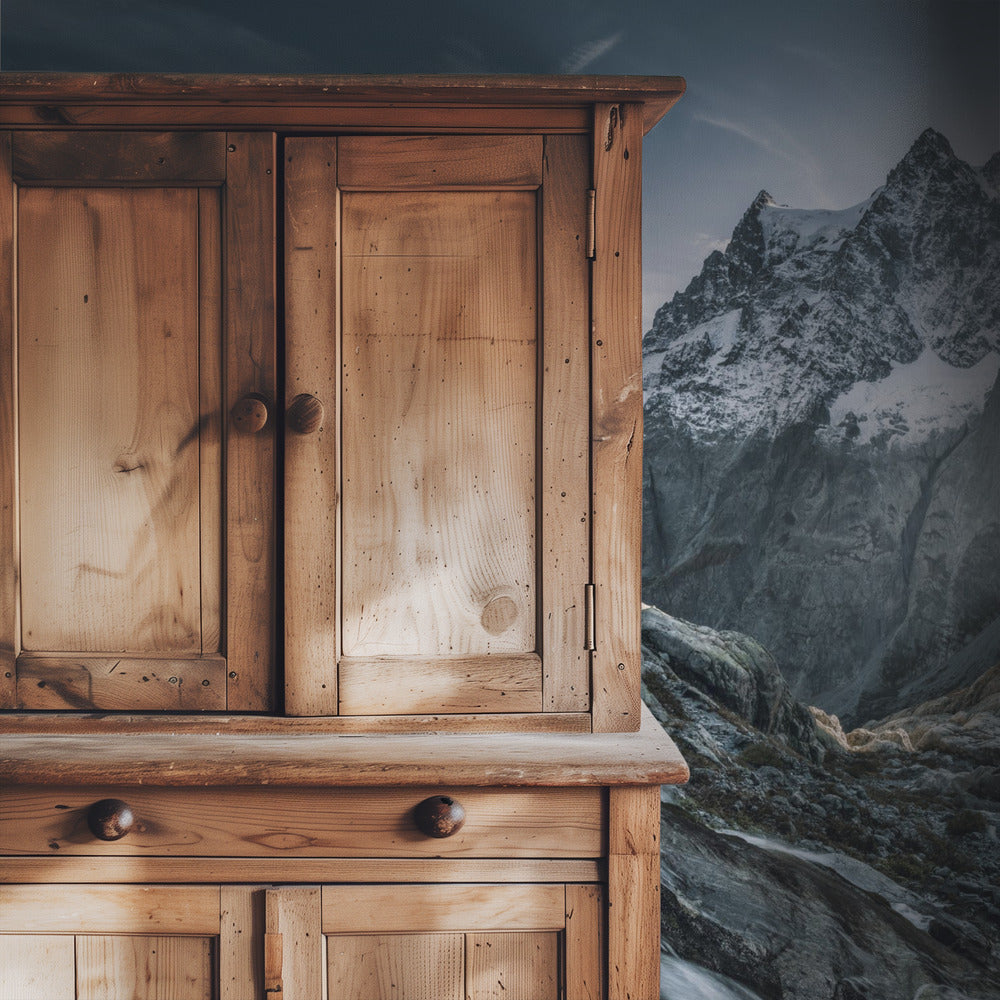 Monochrome Mountain | Wallpaper