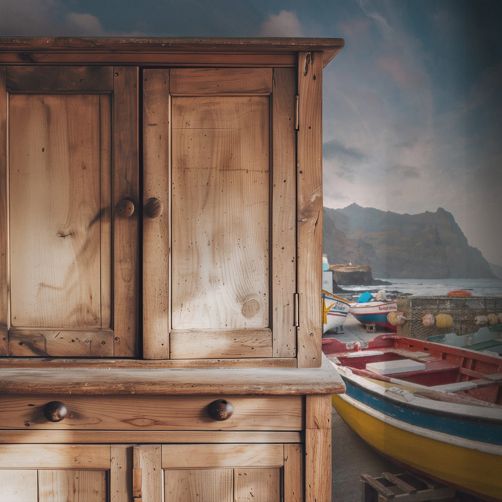 Colored Boats | Wallpaper