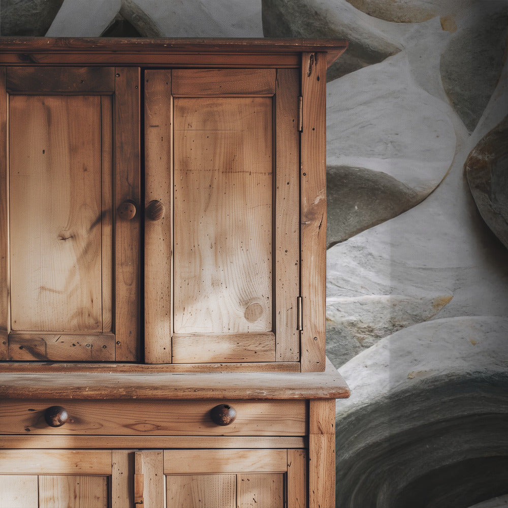 Stone Petal Harmony | Wallpaper