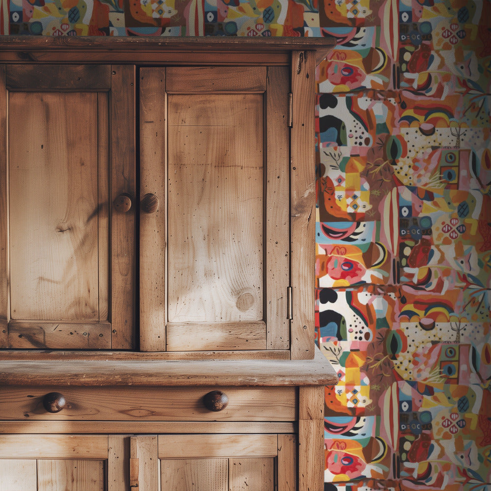 Vibrant Mosaic Flow | Wallpaper