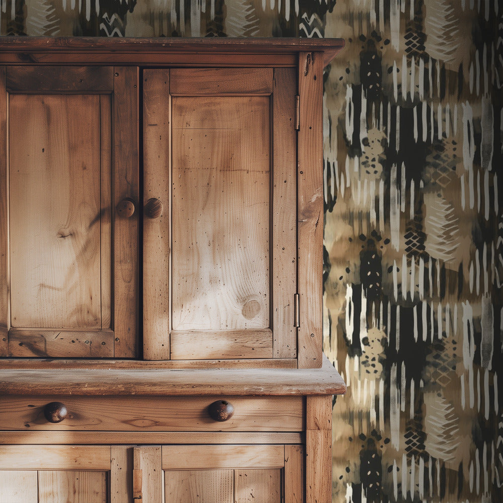 Rhythmic Earth Tones | Wallpaper