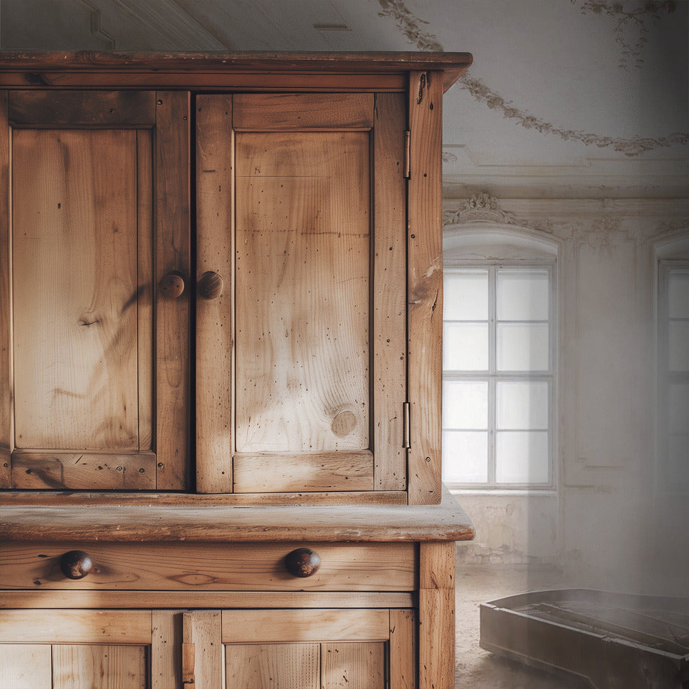 Abandoned Piano in the Dust | Wallpaper