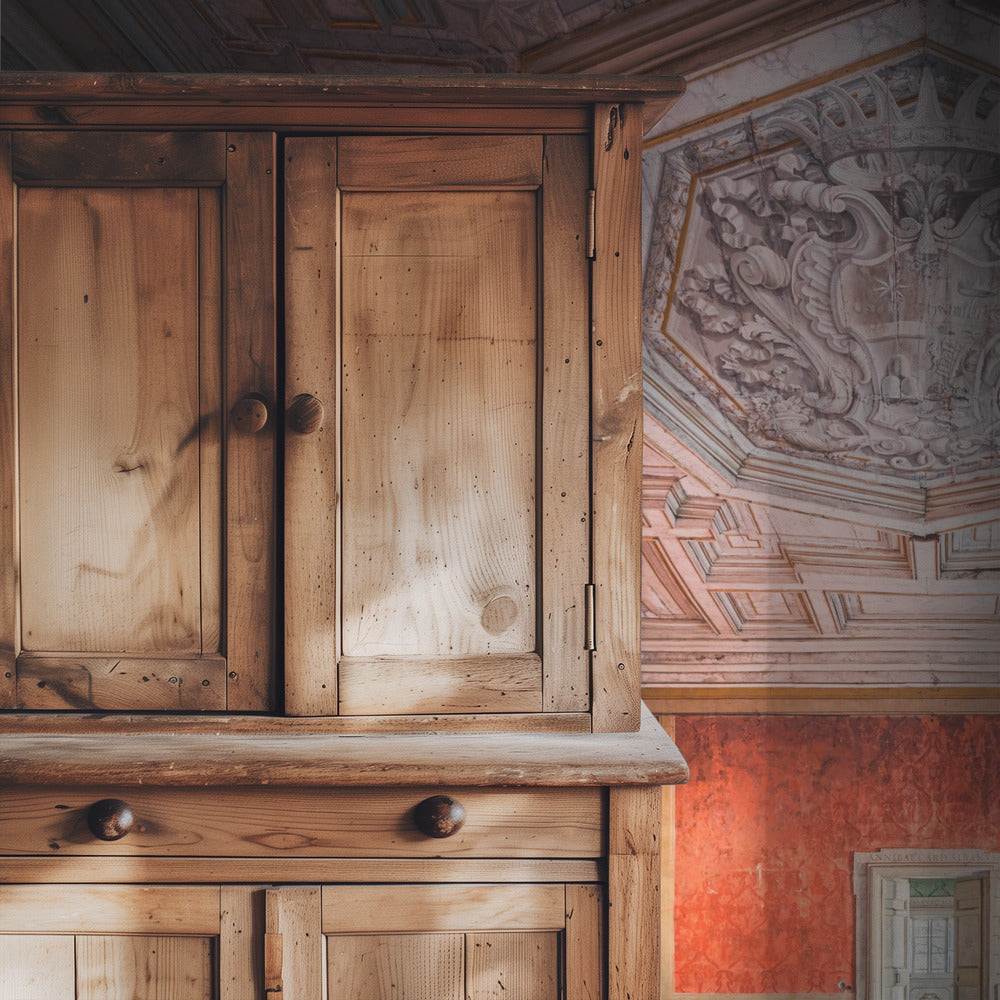 Abandoned Red Room | Wallpaper