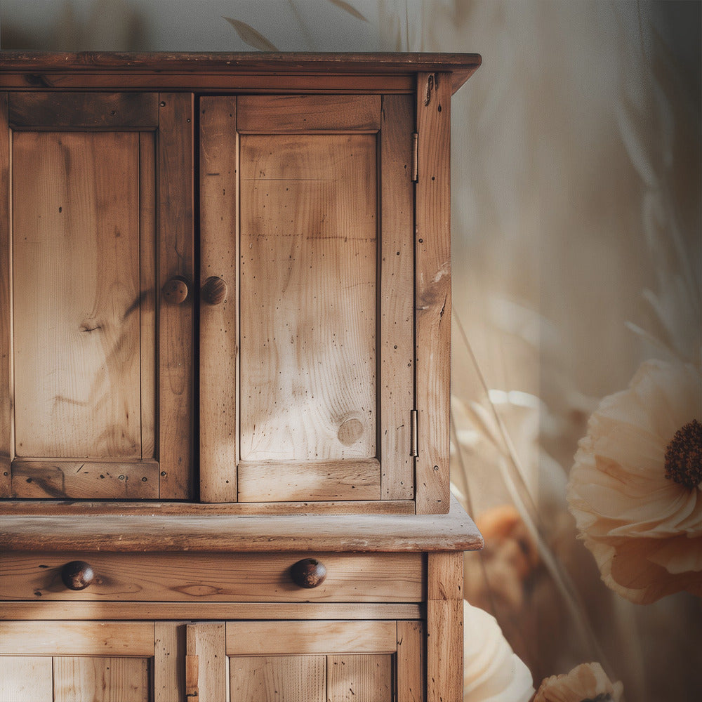 Sepia Blooms | Wallpaper