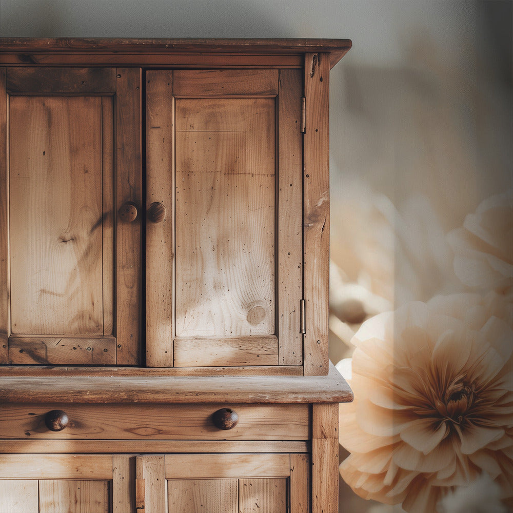 Golden Blossom Glow | Wallpaper