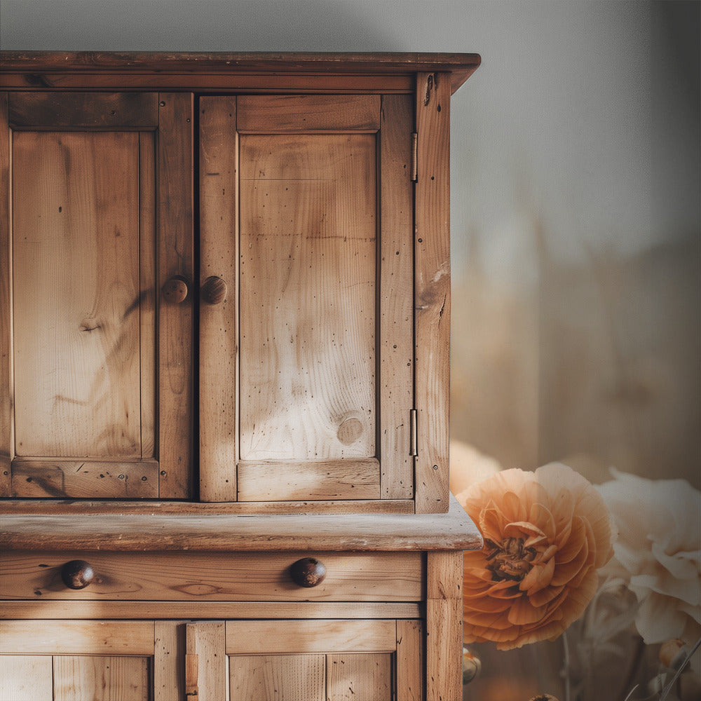 Petals in Sepia | Wallpaper