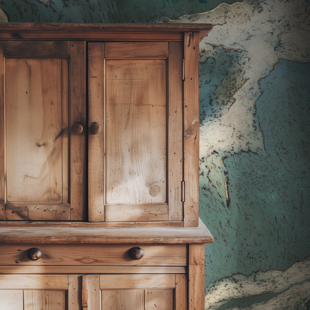 Alcohol Ink Green Gold | Wallpaper