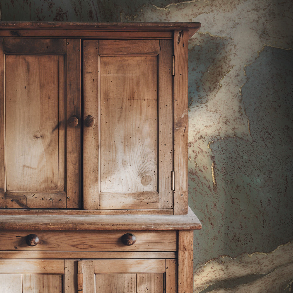 Alcohol Ink Green Blue Gold Beige | Wallpaper