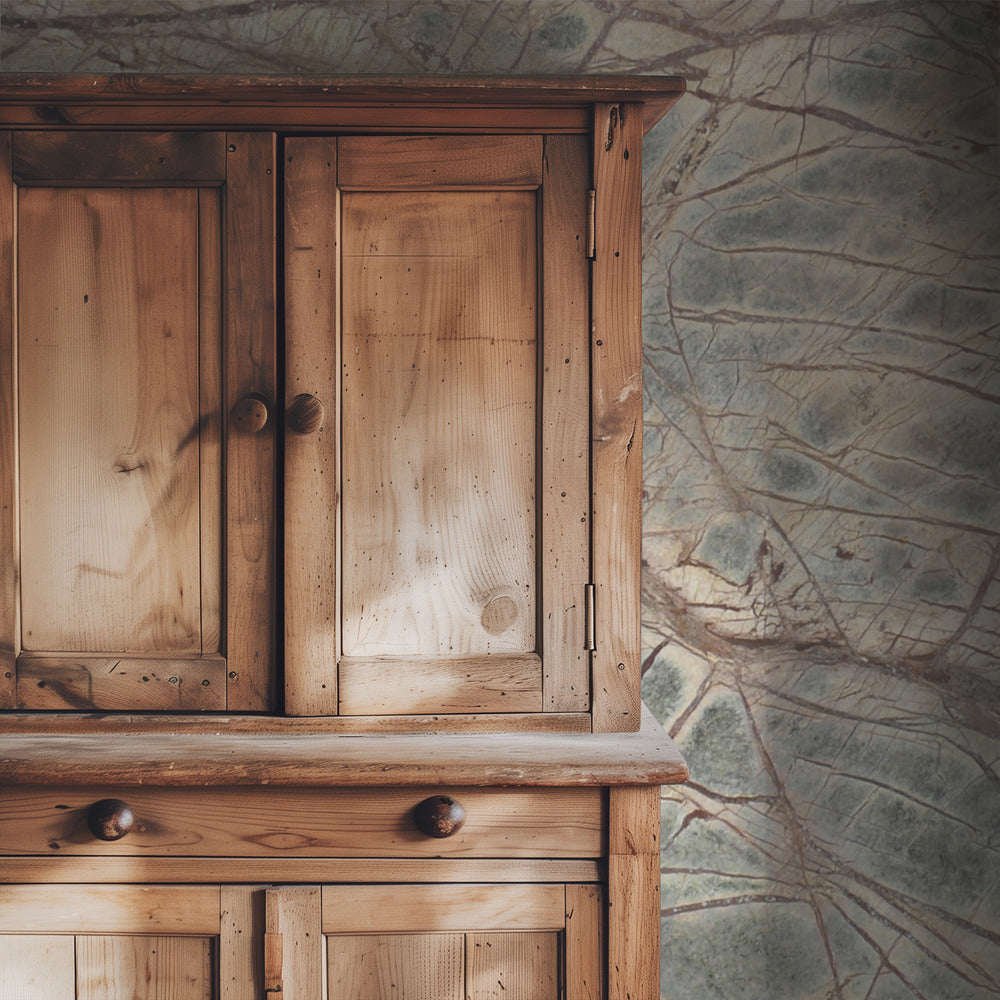 Emperador Brown Marble I | Wallpaper