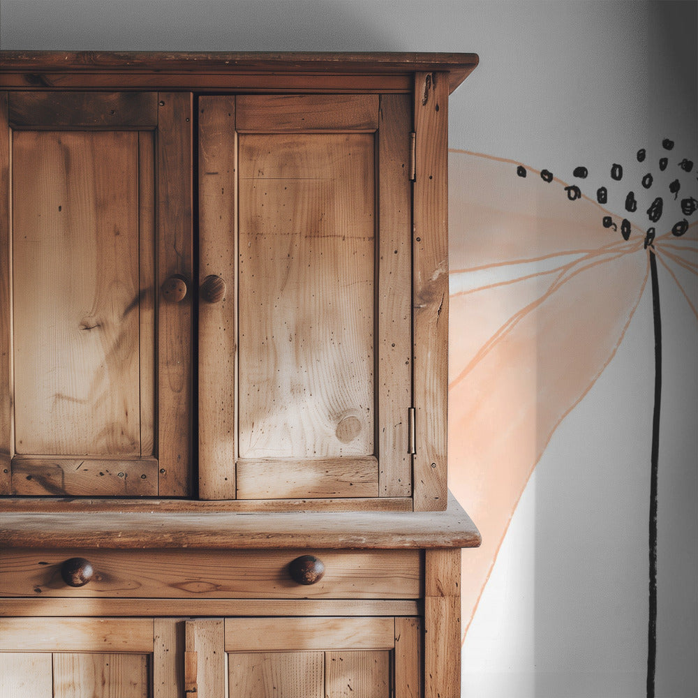 Delicate Peach Color Flower with Petals | Wallpaper